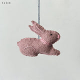 Set of Three Hanging Rabbits from East of India