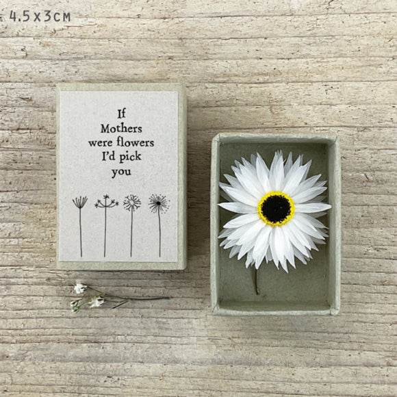 Matchbox Gift If mothers were flowers I'd pick you from East of India