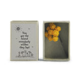 East of India Matchbox Gift - You are the friend everybody wishes they had