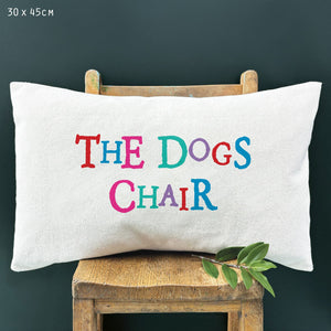 The Dogs Chair Cushion From East of India