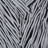 Large Grey Wicker Heart 85cms