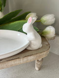 Ceramic Bunny Snack Bowl