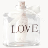 LOVE Glass Bottle